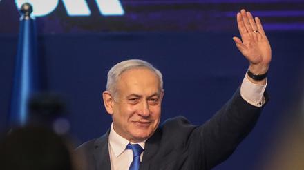 Wahlsieger: Benjamin Netanjahu, Ministerpräsident von Israel
