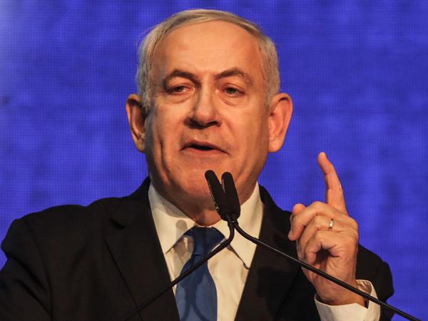 Israels rechtskonservativer Regierungschef Benjamin Netanjahu.