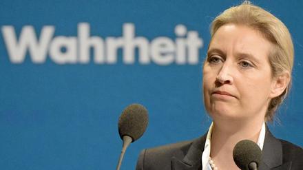 Alice Weidel, die Vorsitzende der AfD-Bundestagsfraktion, erhielt eine illegale Spende über mehr als 100.000 Euro.