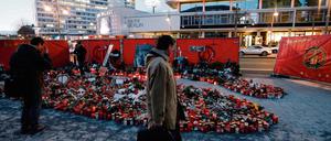 Gedenken an die Opfer vom Anschlag am Breitscheidplatz in Berlin 