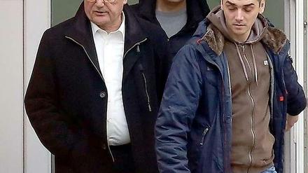 Der kroatische Ex-Geheimdienstchef Josip Perkovic (links) ist am Mittwoch in Zagreb verhaftet worden.