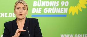 Mit uns nicht: Simone Peter will mit den Grünen kein Kanzlerinnen-Notnagel sein. 