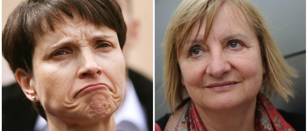 Kein Dialog vor der Bundestagswahl: Frauke Petry (links), Vera Lengsfeld