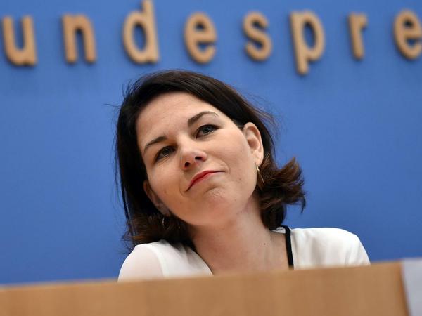 Grünen-Vorsitzende Annalena Baerbock.