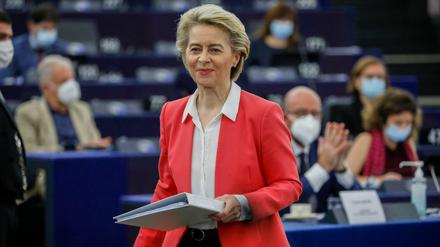 Kann sich über zu wenig Ärger nicht beschweren: Ursula von der Leyen. Jetzt hat sich auch noch eine Klage des EU-Parlaments auf dem Tisch. 