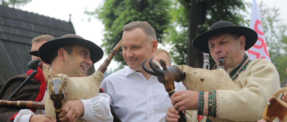 Präsidentenwahl in Polen: Amtsinhaber Duda setzt auf die Landbevölkerung 