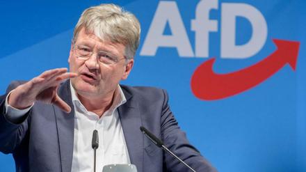 Jörg Meuthen, Bundesvorstandssprecher der AfD und Spitzenkandidat der AfD für die Europawahl