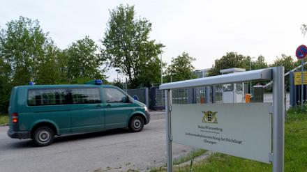 Die Landeserstaufnahmeeinrichtung für Flüchtlinge (LEA) im baden-württembergischen Ellwangen.