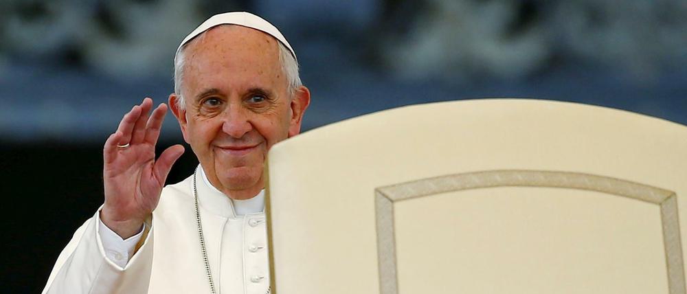Richtlinienkompetenz. Papst Franzikus wünscht sich mehr Liebe und Barmherzigkeit.