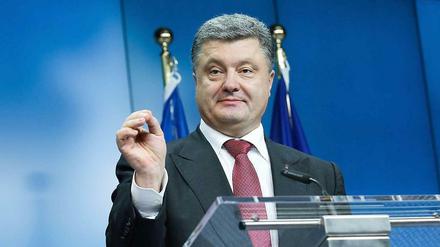 Der ukrainische Präsident Petro Poroschenko.