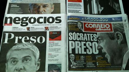 Lange beherrschte Socrates die Schlagzeilen als Portugals Premierminister. Nun tut er es wieder - als Gefallener.