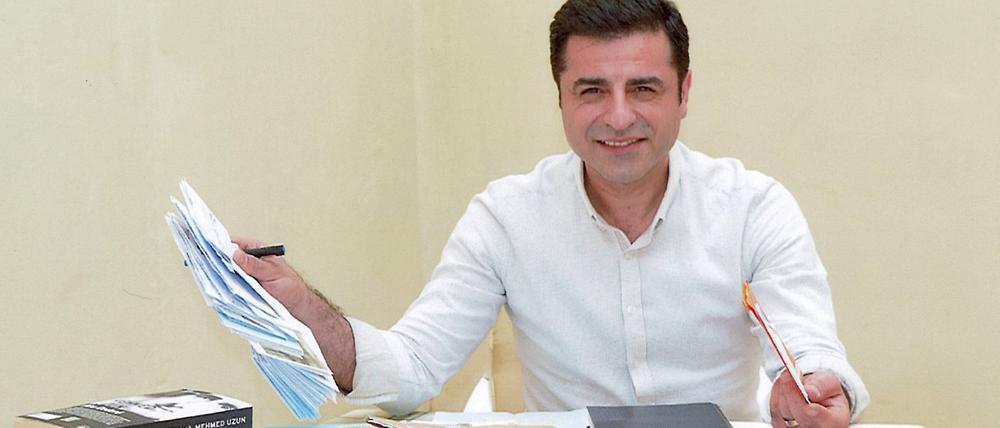 Der frühere Vorsitzenden der prokurdischen HDP-Partei, Selahattin Demirtas, sitzt seit 2916 in Untersuchungshaft.