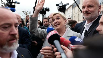 Marine Le Pen im Wahlkampf.