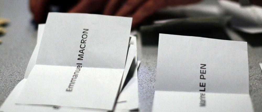 Frankreich hat die Wahl am 7. Mai: Marine Le Pen oder Emmanuel Macron