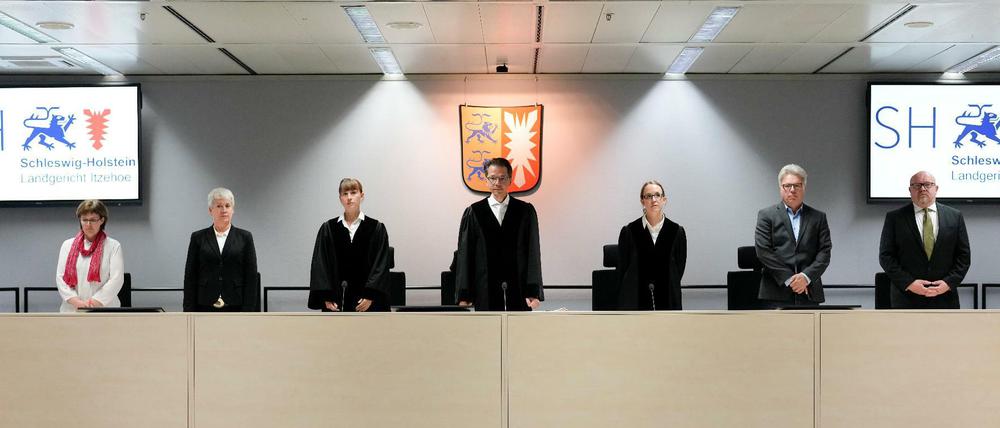 Der Prozess gegen die ehemalige KZ-Sekretärin findet vor dem Landgericht Itzehoe statt.