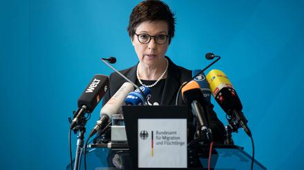 Jutta Cordt, Präsidentin des Bundesamts für Migration und Flüchtlinge (Bamf), äußert sich zu den Vorgängen in der Außenstelle Bremen. 