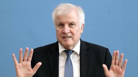 Horst Seehofer, CSU-Vorsitzender und Bundesminister des Innern, für Bau und Heimat. 