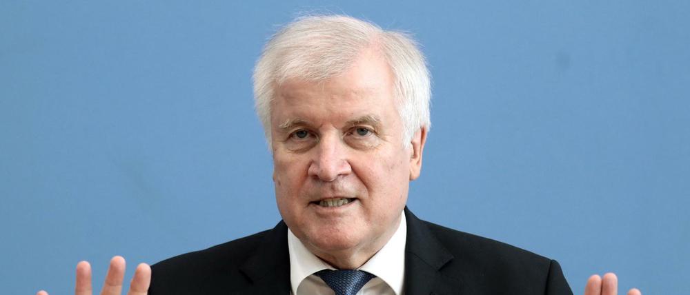 Horst Seehofer, CSU-Vorsitzender und Bundesminister des Innern, für Bau und Heimat. 