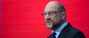 Die Erwartungen in der SPD an den TV-Duellanten Schulz sind hoch.