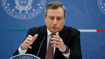 Italiens Ministerpräsident Mario Draghi.