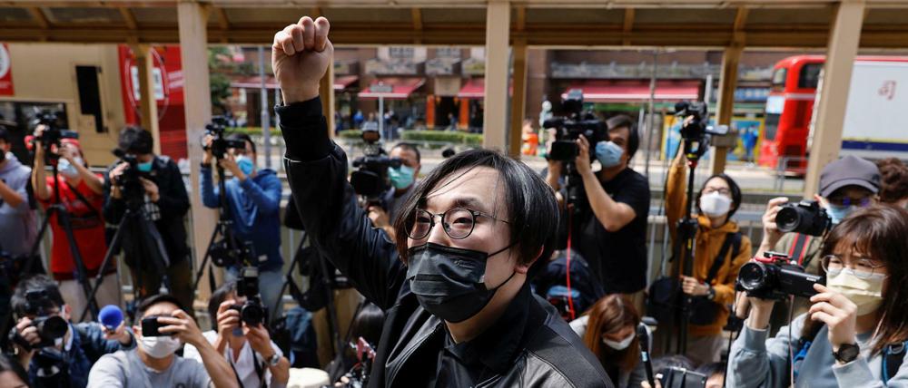 Unter den beschuldigten Hongkonger Aktivisten: Mike Lam King-nam 
