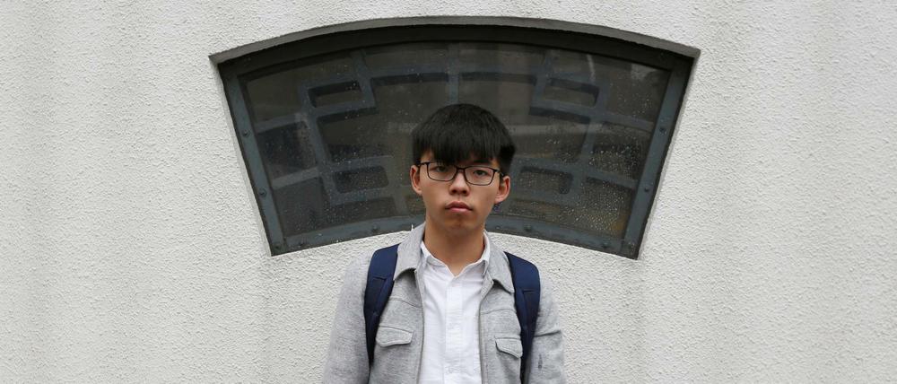 Das Gesicht der Bewegung. Joshua Wong.