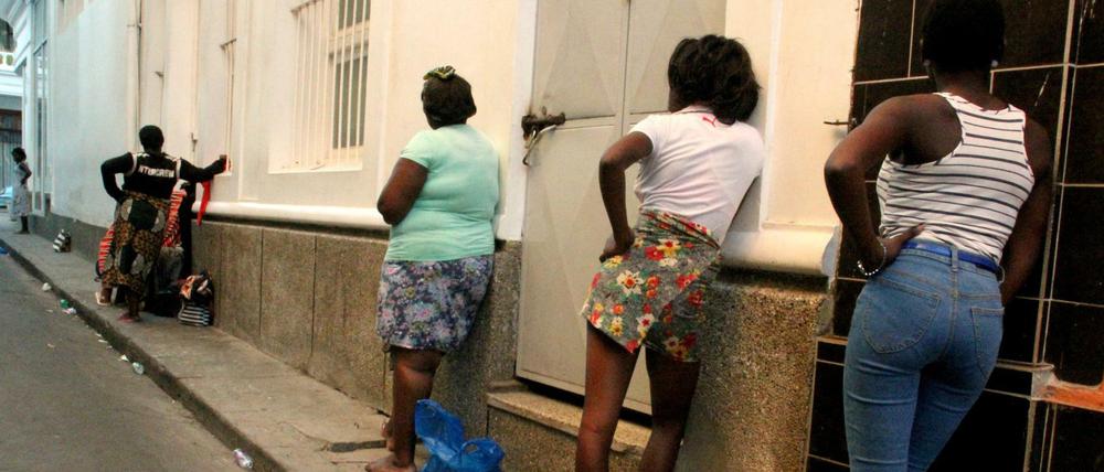Prostituierte in Mosambik: Die Vereinten Nationen berichten von immer mehr aufgedeckten Fällen von Menschenhandel. 