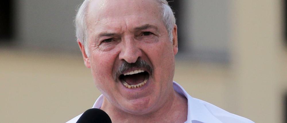 Alexander Lukaschenko, Präsident von Belarus. 