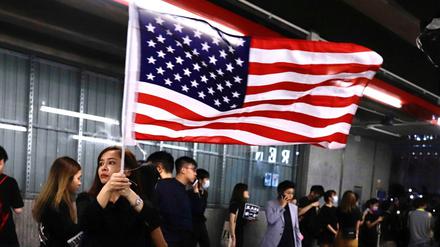 Hongkong: Hoffen auf Unterstützung aus den USA 