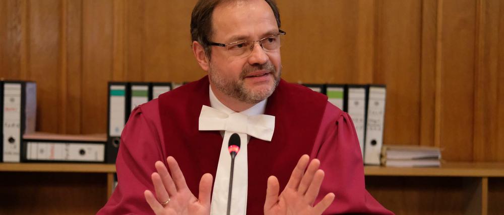 Andreas Korbmacher, Richter am Bundesverwaltungsgericht, entscheidet am Donnerstag über die Dieselfahrverbote.