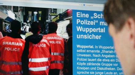 Wuppertal war "unsicher", hieß es damals in den Medien - wohl etwas übertrieben.