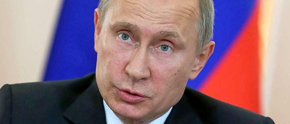 Wenn die Beweise gegen das syrische Regime eindeutig seien, sei Russland bereit, „äußerst entschieden zu handeln“, sagt Wladimir Putin.