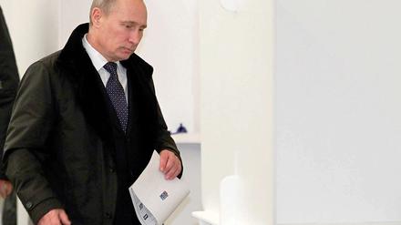 Wladimir Putin will im März erneut als Präsident in den Kreml einziehen. 