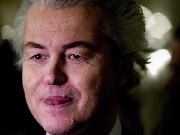 Mehr Sitze, aber enttäuscht: Geert Wilders von der PVV 