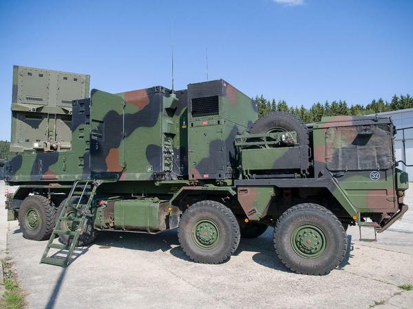 Dieses Radarortungssystem gehört zu den nach Saudi-Arabien exportierten deutschen Rüstungsgütern.