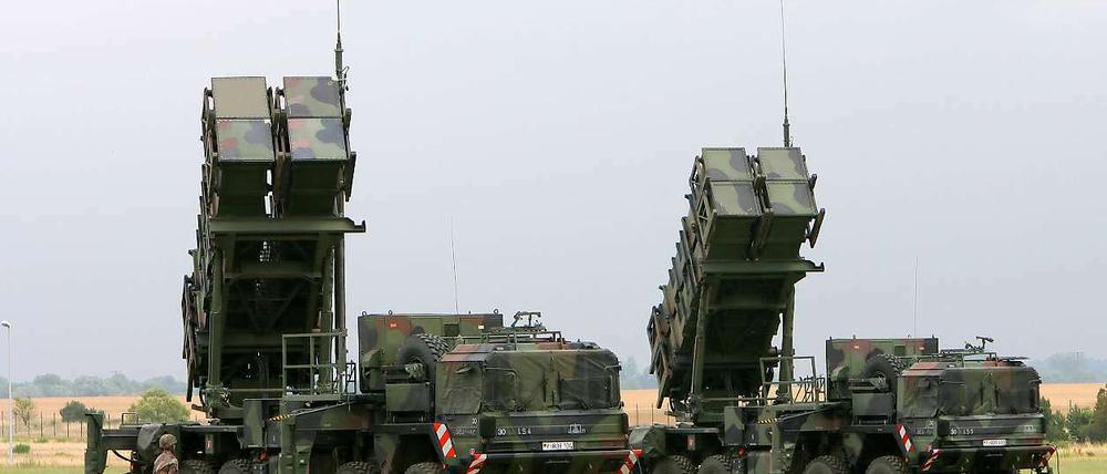 "Patriot"-Raketen der Bundeswehr. Hilft Deutschland der Türkei im Rahmen eines Nato-Einsatzes?