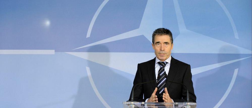 Nato-Generalsekretär Anders Fogh Rasmussen.
