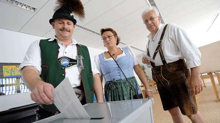 9,4 Millionen Bayern waren zum Volksentscheid aufgerufen.