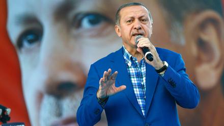 Neu auf der Liste von Reporter ohne Grenzen ist der türkische Präsident Erdogan. 
