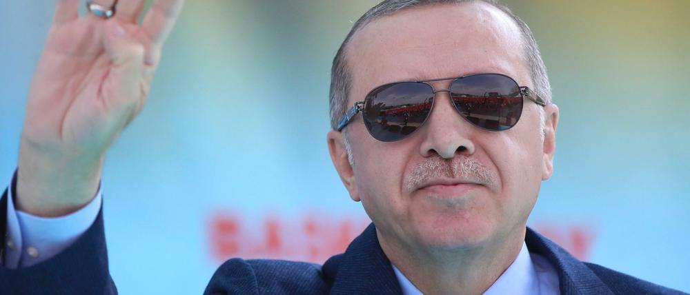 Die EU kritisiert den türkischen Präsidenten Recep Tayyip Erdogan stark.