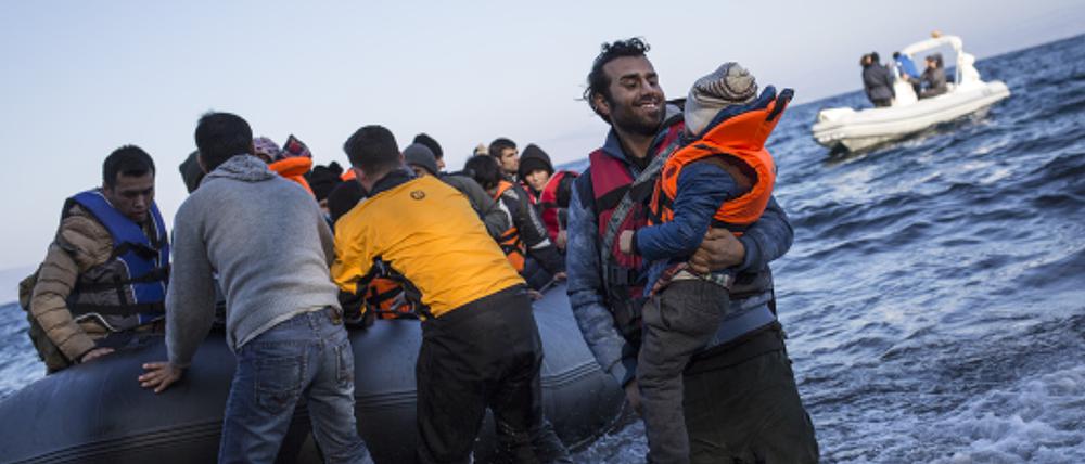 Viele Flüchtlinge kommen über die Türkei nach Griechenland.