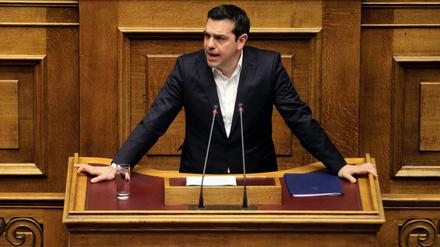 Griechenlands Ministerpräsident Alexis Tsipras droht der EU in der Flüchtlingspolitik mit einer Blockade. 