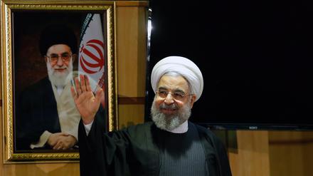 Hat Grund zur Freude: Hassan Ruhani, Präsident der Islamsichen Republik.