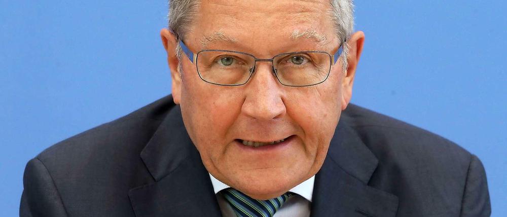 Der Chef des Euro-Krisenfonds ESM, Klaus Regling.