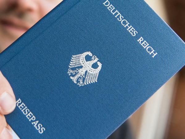 Ein Reisepass der selbsternannten Reichsbürger.