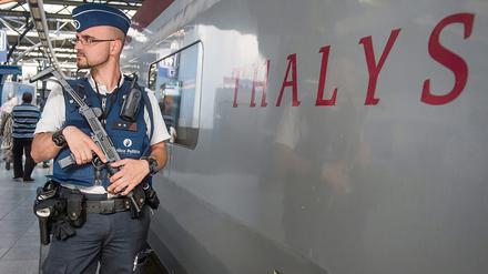 Seit der Attacke vom Freitag werden die Thalys-Züge scharf bewacht.