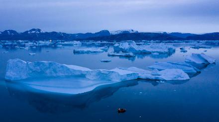 Die Eisverluste Grönlands werden immer größer.