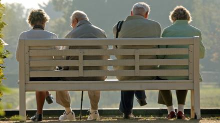 Die Gruppe der Rentner fällt in der Statistik im Osten Deutschlands aus dem Rahmen.