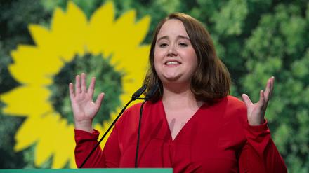 Die bisherige Grünen-Vize Ricarda Lang will sich für den Parteivorsitz bewerben.