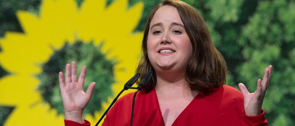 Die bisherige Grünen-Vize Ricarda Lang will sich für den Parteivorsitz bewerben.